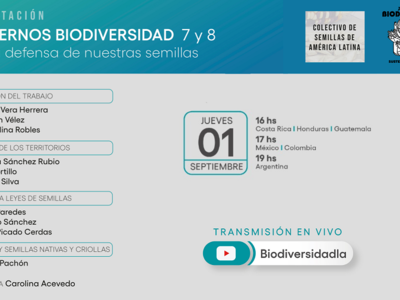 Presentación de los Cuadernos Biodiversidad 7 y 8