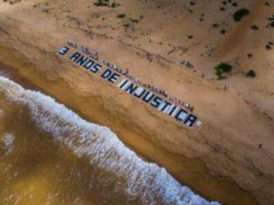 3 anos de lama, 3 anos de luta: a marcha que marcou três anos de injustiça e descaso após o derramamento e rejeitos no Rio Doce