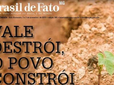 Brasil de Fato lança tabloide sobre os quatro anos do crime da Vale em Mariana (MG)