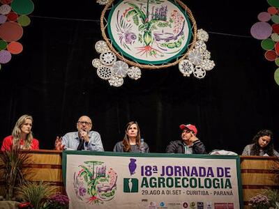 - MST organiza la 18º Jornada de agroecología en Curitiba, Paraná. Foto: Wellington Lenon/CPMídias