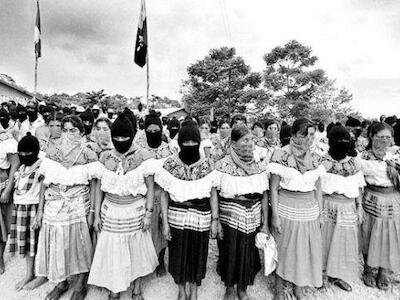 Carta contra la militarización de zonas indígenas del EZLN