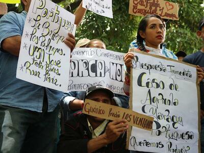 Jesús Osorio: “estamos ante una política sistemática de asedio a los campesinos”