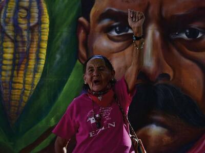 Mujer del pueblo Otomí de México. Foto: María Ruiz