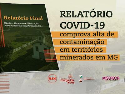 Relatório “Covid-19 em regiões mineradas na Bacia do Rio Doce (MG)"
