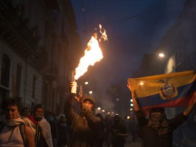 Protestas en Ecuador: comunidades indígenas se movilizan a Quito