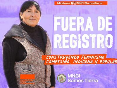 #FueraDeRegistro | Construyendo feminismo campesino, indígena y popular