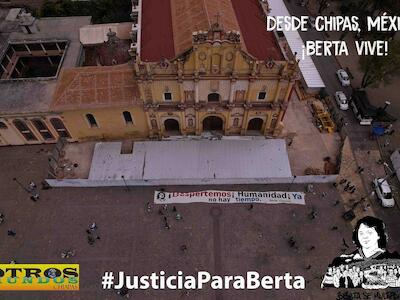 6° aniversario de la siembra de Berta Cáceres