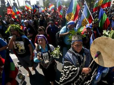 A 526 años de la invasión original: “La protesta del pueblo mapuche es la marcha de todas las luchas”