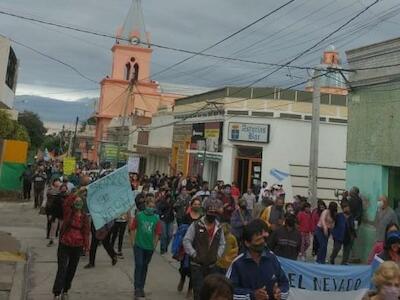 A la violencia del Estado Provincial  el pueblo de Andalgalá responde