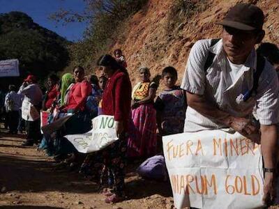 Comunidad indígena promueve amparo contra concesiones mineras en Oaxaca