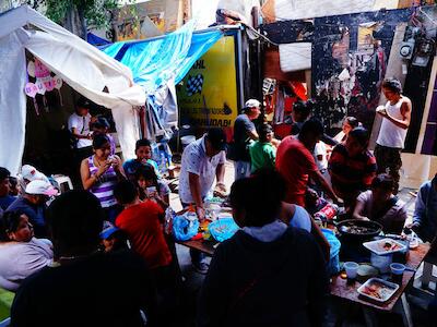 Comunidad Otomí en resistencia ante el sismo y desalojo en la Ciudad de México