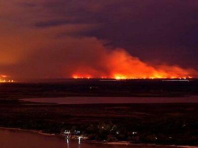 Emergencia ambiental e incendios masivos en las Islas del Paraná