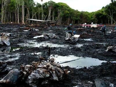 Emergencia en el Amazonia por terrible derrame de petróleo
