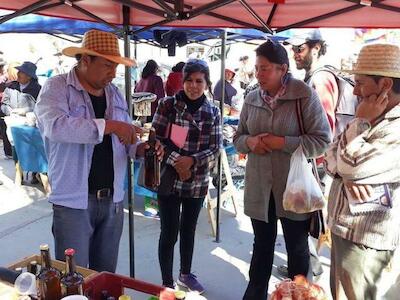 Feria de las semillas en Humahuaca