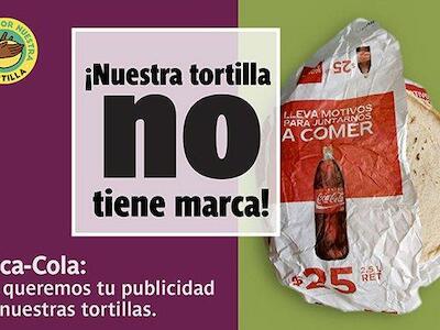 La Alianza por Nuestra Tortilla reprueba que las tortillas se asocien al consumo de Coca-Cola