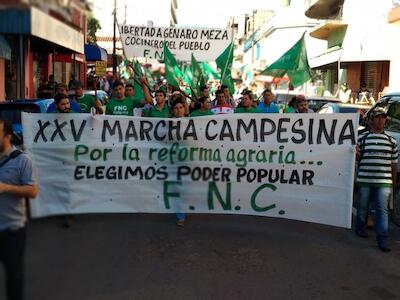 Marcha Campesina, una demostración de resistencia