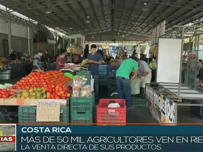 Más de 50 mil agricultores costarricenses ven en riesgo la venta de sus productos