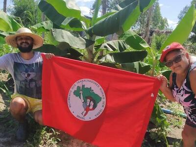Acampamento Fidel Castro no ES produz comida de verdade e aguarda a reforma agrária no local. Foto: MST no ES