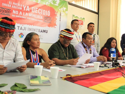Pueblo Shuar Arutam rechaza ilegítimo convenio minero en su territorio