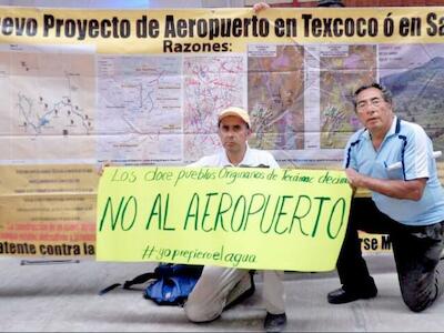 Pueblos indígenas demandarán en la CIDH al gobierno federal por violar su derecho a la consulta por aeropuerto en Santa Lucía