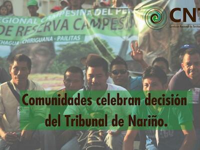 Sentencia del Tribunal de Nariño mantiene suspendidas las aspersiones con glifosato en Colombia