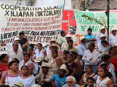 Cinco municipios de Puebla rechazan la instalación de hidroeléctricas de ICA
