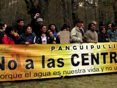 Comunidad de Panguipulli denuncia abusos de central Hidroelectrica Tranguil
