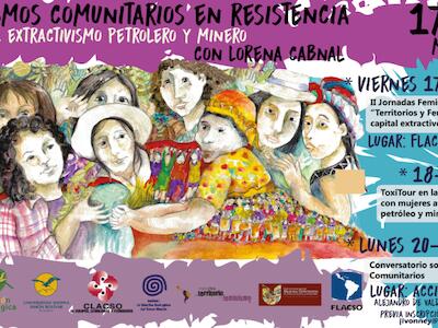feminismo comunitario en resistencia - Ecuador