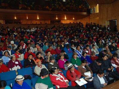 En Chimborazo se instala Asamblea Plurinacional 