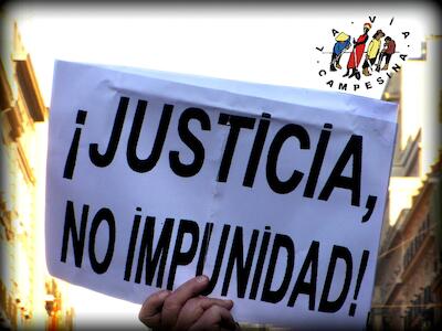 justicia, no impunidad