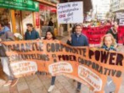 La Campaña Global para Desmantelar el Poder Corporativo empieza a llegar a Ginebra