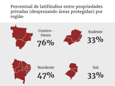 Latifúndios são 83% dos terrenos privados do Mato Grosso do Sul 2