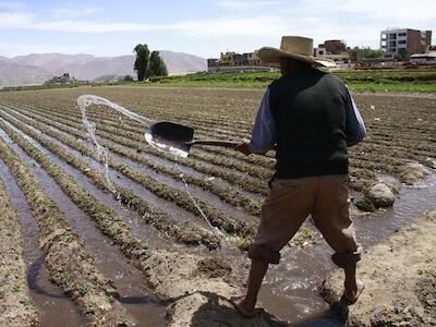 Marcha por el agua en Arequipa