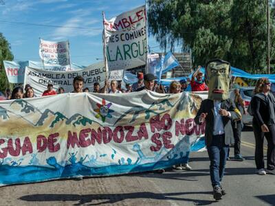 Movilización en Mendoza contra el fracking