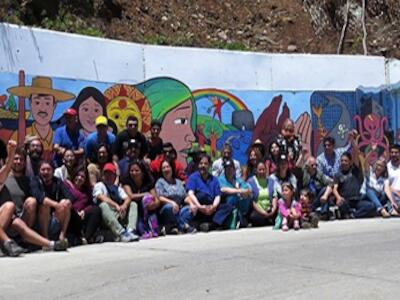 murales contra el extractivismo