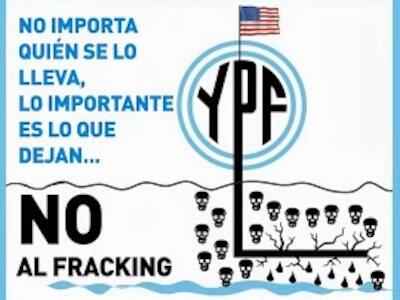 No al fracking - Argentina