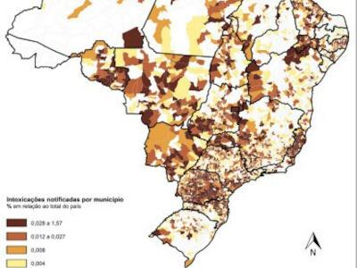 Pesquisadora da USP monta mapa da contaminação por agrotóxico no Brasil