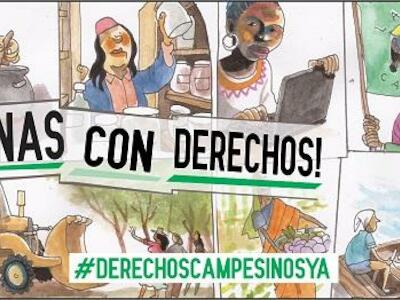 #8Marzo2020: La Vía Campesina lanza historieta “Campesinas con derechos” que busca ampliar las voces y las demandas de las campesinas en el mundo