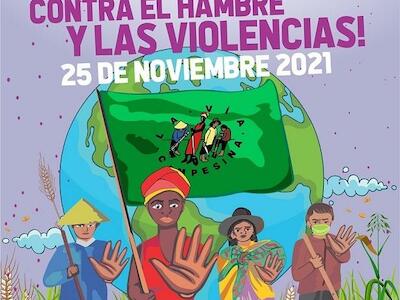 Llamado de Acción – La Vía Campesina: ¡Campesinas luchando por derechos, contra el hambre y las violencias!