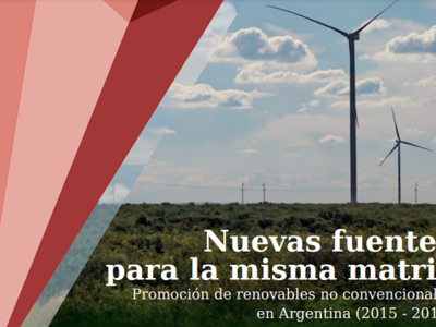 Nuevas fuentes para la misma matriz: promoción de renovables no convencionales en Argentina