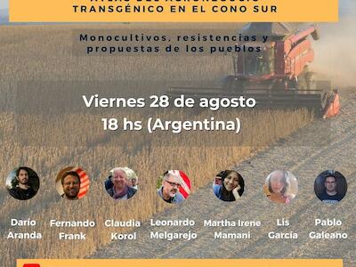 Presentación del Atlas del agronegocio transgénico en el Cono Sur