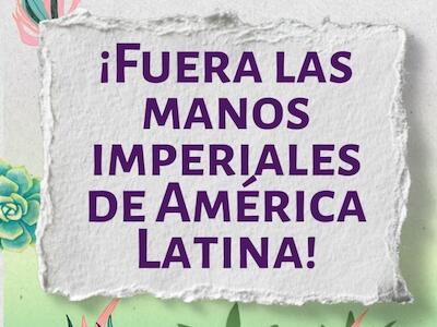 ¡Soberanía, Paz y Justicia Climática: No a la Intervención Imperialista en Venezuela!