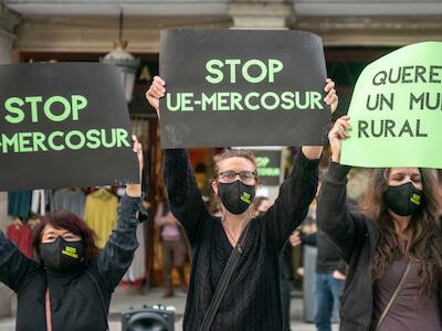 170 organizaciones denuncian la aplicación provisional del acuerdo UE-Mercosur al vulnerar principios democráticos fundamentales