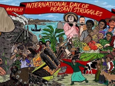 #17deAbril – Unidos contra o imperialismo, o neocolonialismo, a criminalização de nossas lutas e a expropriação de nossos territórios