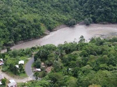 La comunidad Yuquianza es una de las que corren el riesgo de desaparecer debido a la construcción del Proyecto Hidroeléctrico Santiago, ya que quedaría sumergida por el embalse (Foto: Chinki Nawech/Mongabay)