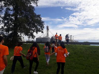 En los campamentos sanitarios contra los agrotóxicos. Foto: INSSA