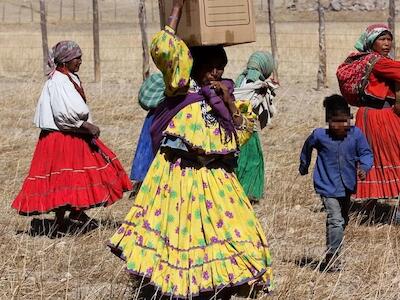 Activistas denuncian ante la SG desplazamiento forzado y violencia en la Tarahumara