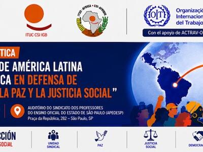 América y África unen fuerzas en defensa de la democracia, la paz y la justicia social