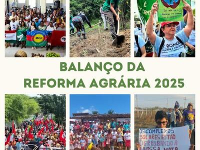 Balanço da Reforma Agrária no ano de 2025