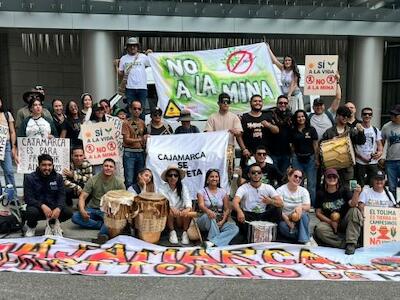 Cajamarca declara “no grata” a Mineros S.A.